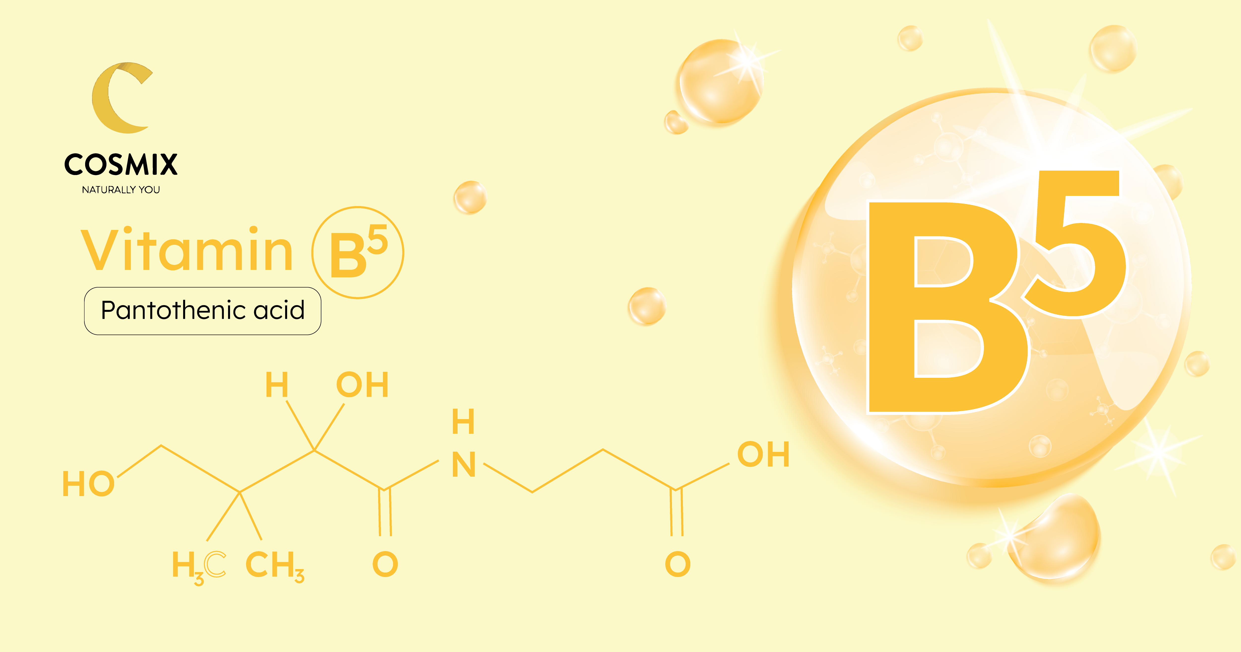 Provitamin B5 là gì? Công dụng của Provitamin B5
